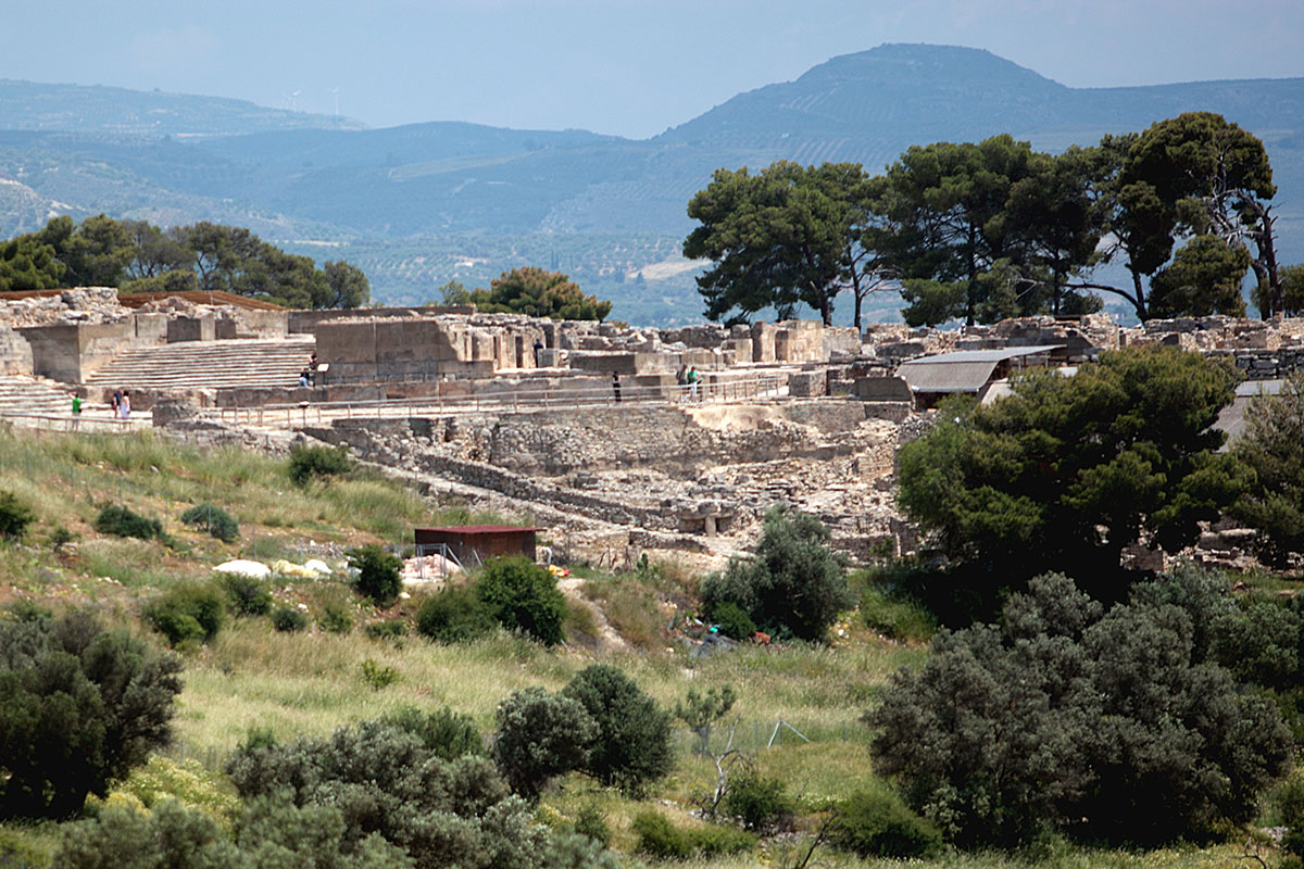 Minoischer Palast von Phaistos
